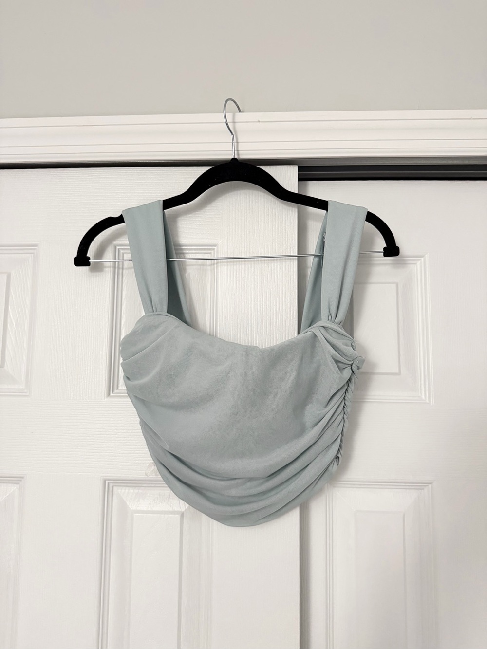 Windsor Mint Ruched Corset Top